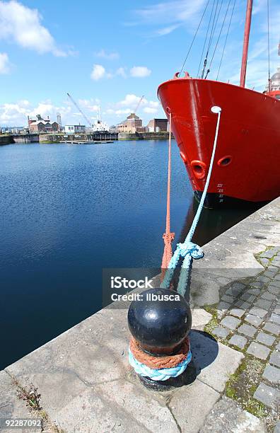 Tied Boot Stockfoto und mehr Bilder von Handelshafen - Handelshafen, Liverpool - England, Anker