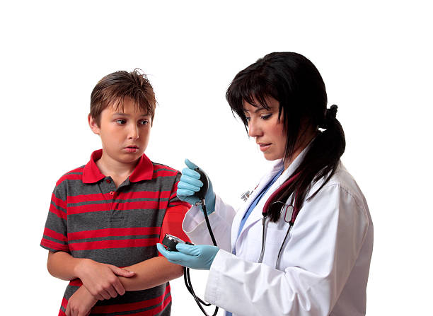 istock Doctor taking blood pressure 92287137