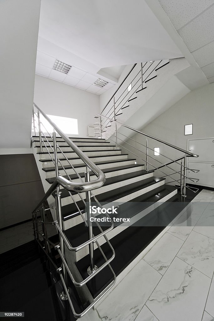 Escadas de mármore - Foto de stock de Arquitetura royalty-free
