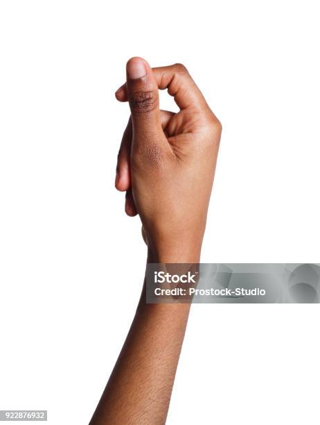 Female Hand Knocking Isolated On White Stock Photo - Download Image Now - Hand, Human Hand, Cut Out