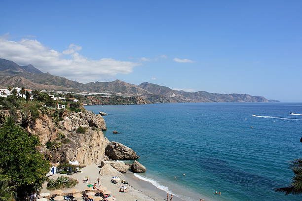 istock View of Coastline ( Nerja , Spain ) 92287703