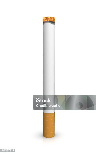 Zigarette Stockfoto und mehr Bilder von Beleuchtungstechnik - Beleuchtungstechnik, Digital generiert, Dreidimensional
