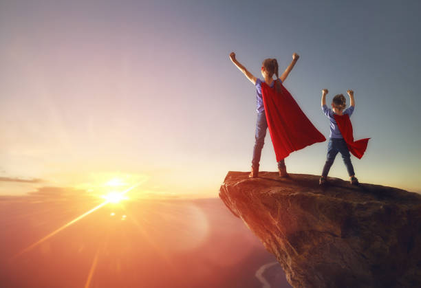 istock children are playing superhero 922882820
