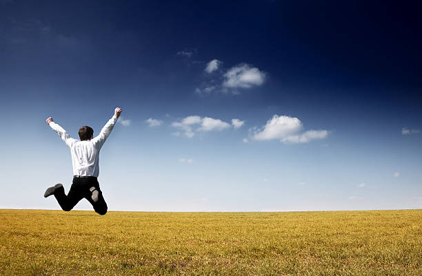 istock Businessman in Jump 92288565