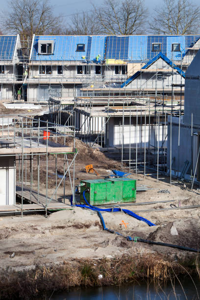 istock Residential construction site in the Netherlands 922887142