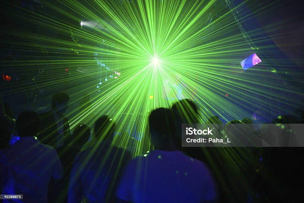 Láser discoteca 2 - Foto de stock de Acontecimiento libre de derechos