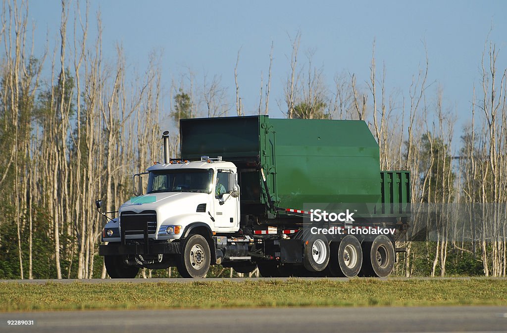 Camion poubelles - Photo de Déchets libre de droits