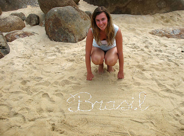 istock Beauty woman in Brazil 92289404