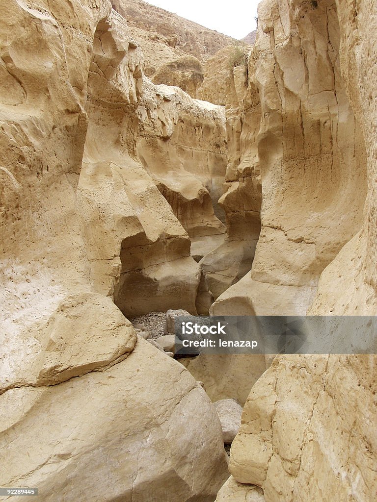 Wadi- Deserto da Judéia - Foto de stock de Deserto da Judeia royalty-free