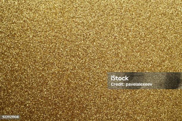 Golden Glitzernden Hintergrund Stockfoto und mehr Bilder von Flitter - Flitter, Glitzernd, Gold - Edelmetall