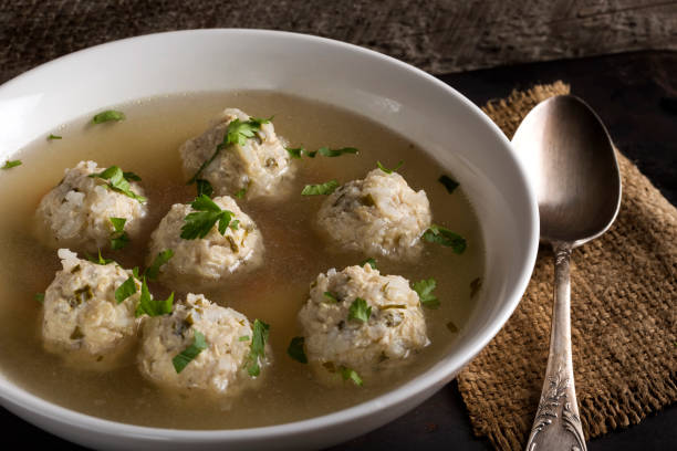 istock Romanian traditional soup with meatballs 922932690