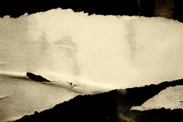 Blank old ripped torn crumpled creased posters grunge textures backdrop backgrounds