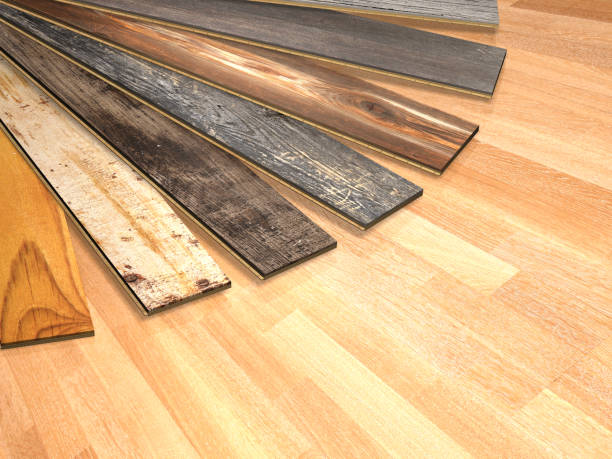 istock New planks of oak parquet 922962448