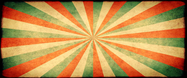 istock Grunge banner with paper texture and striped brust pattern 922965182