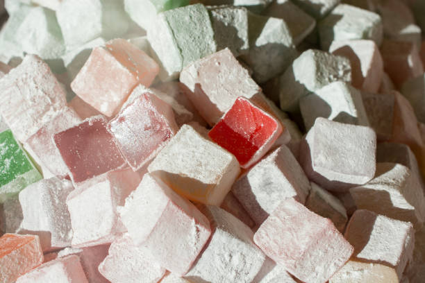 istock Traditional turkish delight  lokum candy 922969062