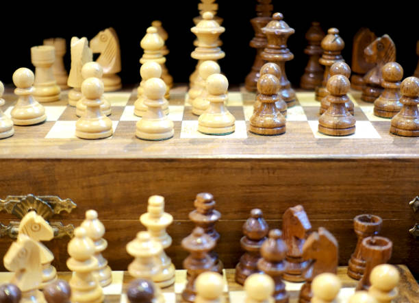 istock Chess pieces in the shop window. 922969790