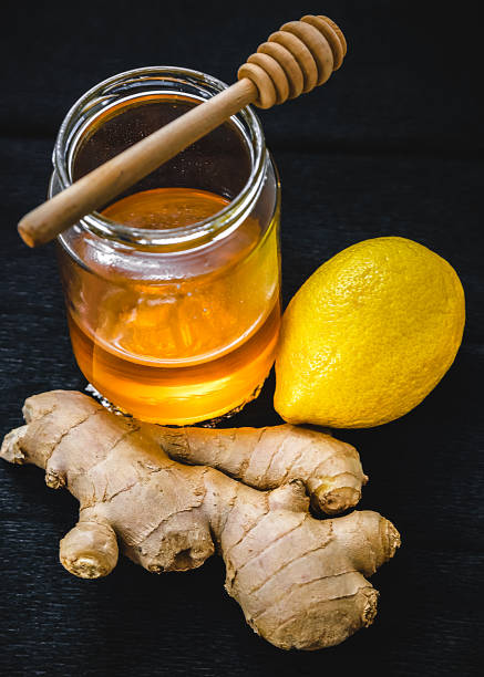 istock Detox mix of fresh ginger root, honey and lemon 922980342