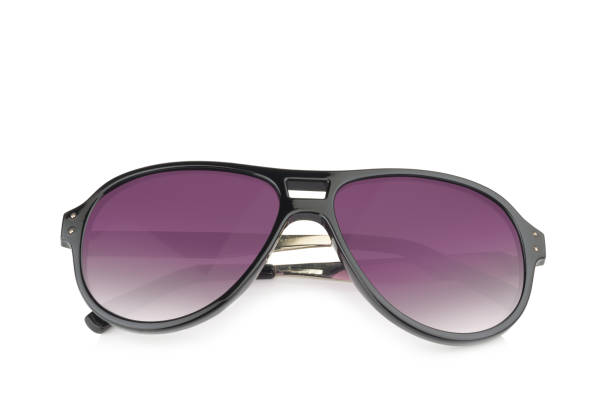 istock Sunglasses. color purple Isolated on white background 922982476