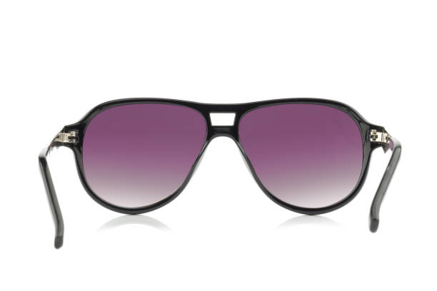 istock Sunglasses. color purple Isolated on white background 922982608