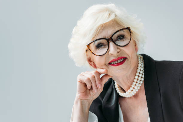 istock senior lady with pearl necklace 922982956