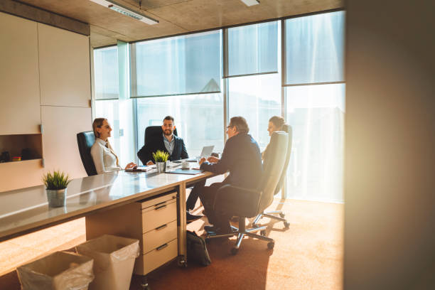 istock Businesspeople sharing their insights and expertise 922987582