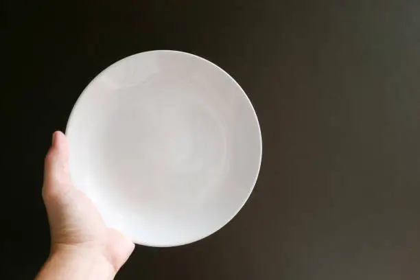 Photo of Empty plate on the your hand