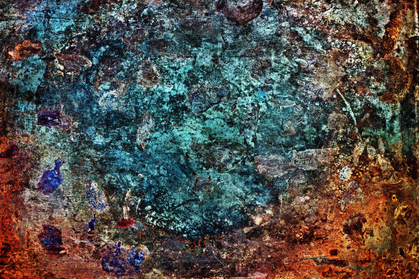 istock Art metal background 923000602