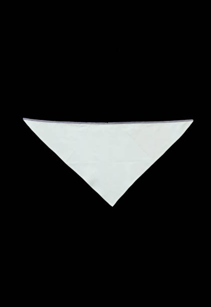 istock cotton white medical handkerchief on a black background 923014132