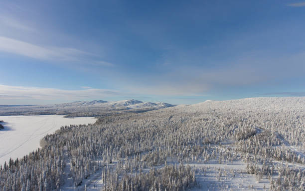 istock Winter landscape with heavy snow 923018194