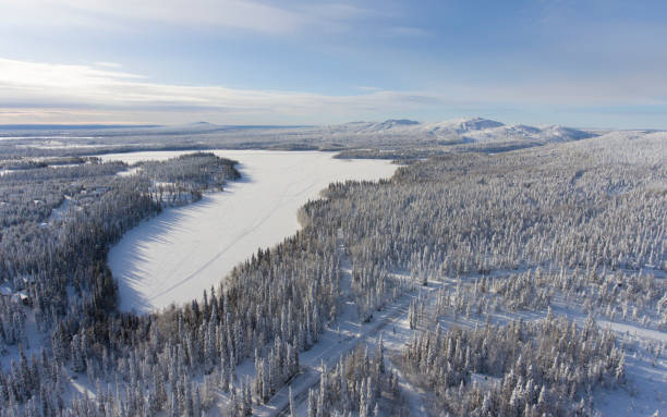 istock Winter landscape with heavy snow 923018362