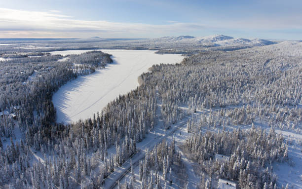 istock Winter landscape with heavy snow 923018420