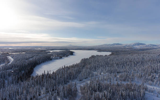 istock Winter landscape with heavy snow 923018810