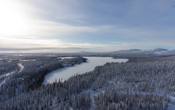 istock Winter landscape with heavy snow 923018872