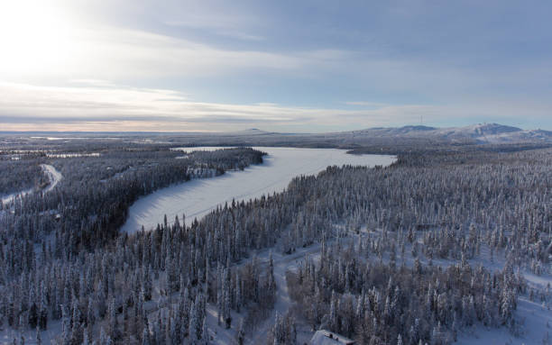 istock Winter landscape with heavy snow 923018962