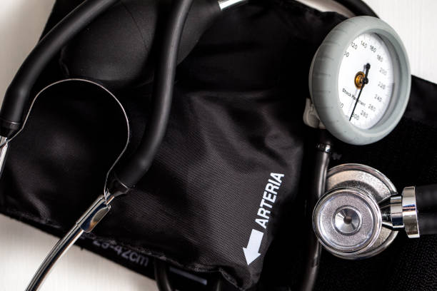 istock Blood Pressure Cuff And Stethoscope 923028296