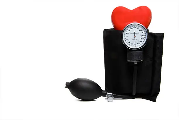 Photo of Sphygmomanometer & Heart