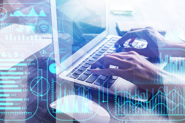 istock Online banking and trade concept 923046348