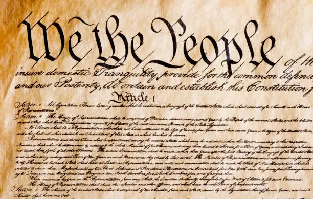 Constitution of America, We the People.