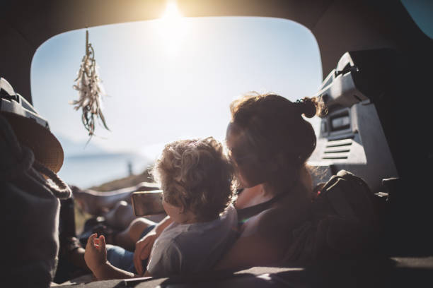istock Mother and son on the summer road trip 923052930