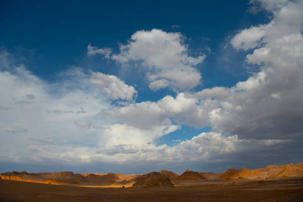Atacama desert - Moon valley mountains, sunset