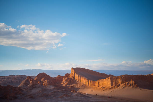 istock Atacama desert - Moon valley mountains, sunset 923068930