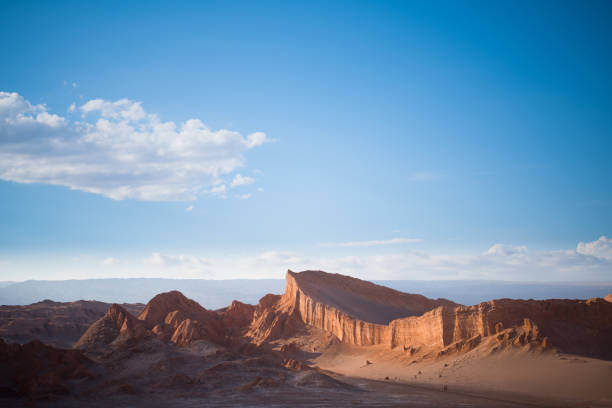 istock Atacama desert - Moon valley mountains, sunset 923069062