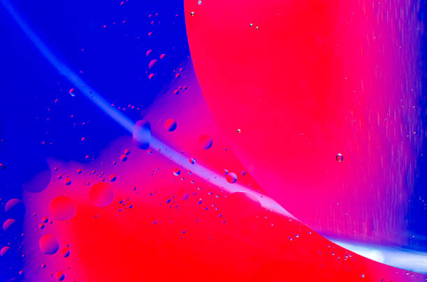 istock Abstract stains and drops on the whole frame 923079776