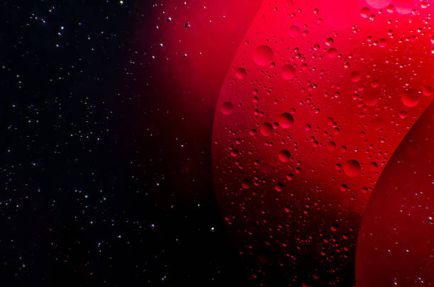 istock Abstract stains and drops on the whole frame 923082342