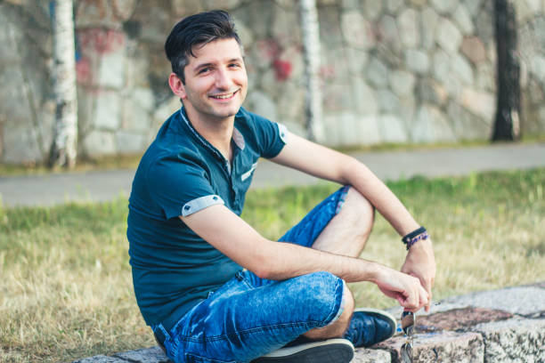 istock Portrait of young man. 923082786