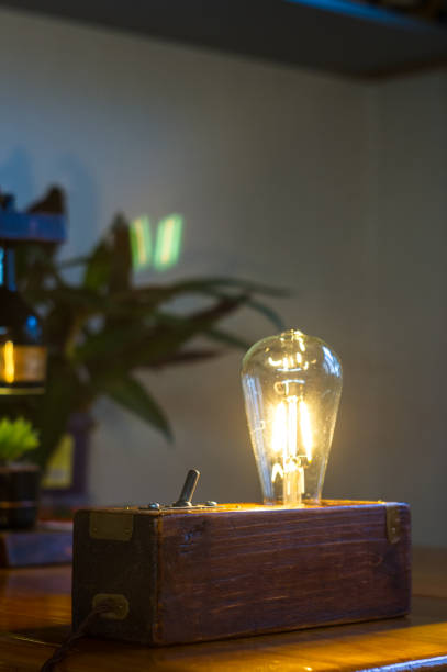 istock Light fixture handmade in vintage style 923085384