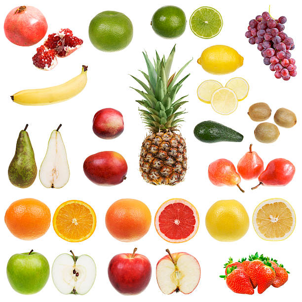 istock Set of fruits 92308853