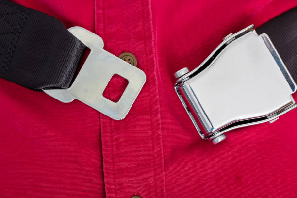 istock Unsafe transportation with an unclipped seatbelt 923103704