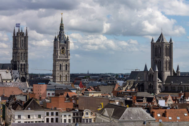 istock Historical Buildings Ghent Belgium 923109816