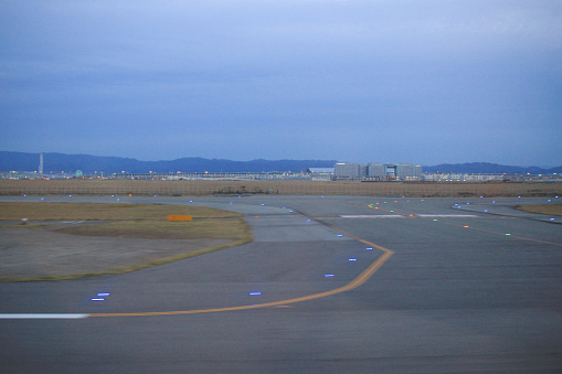 the Kix Kansai Airport at the Osaka Japan